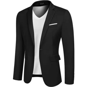 Coofandy Men's Casual Slim Fit Blazer for $38 Coofandy Men's Casual Slim Fit Blazer for $38
