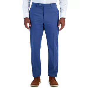 Vince Camuto Men's Slim-Fit Spandex Super-Stretch Suit Pants for $15 Vince Camuto Men's Slim-Fit Spandex Super-Stretch Suit Pants for $15